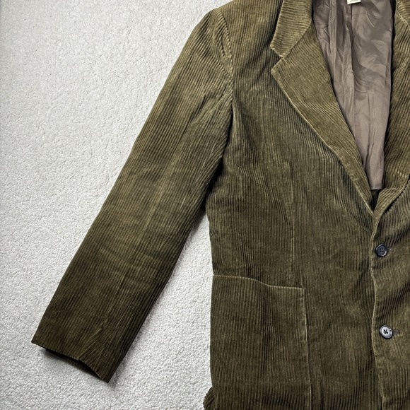 J Crew Oarsman Corduroy Blazer Men's Medium Brown Jacket Sport Coat Preppy - Picture 8 of 13